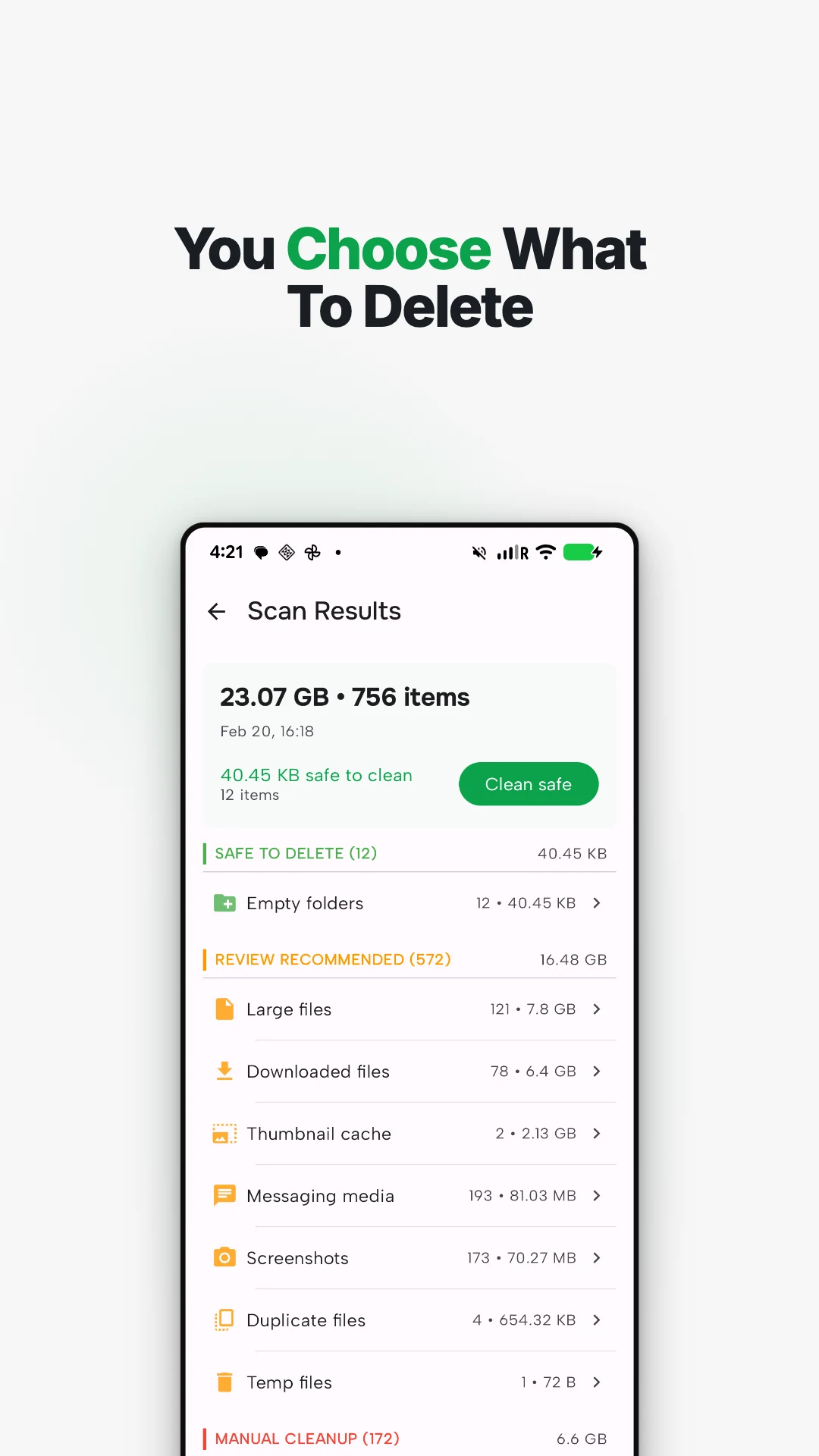 Storage Cleaner by SimpleSoft screenshot